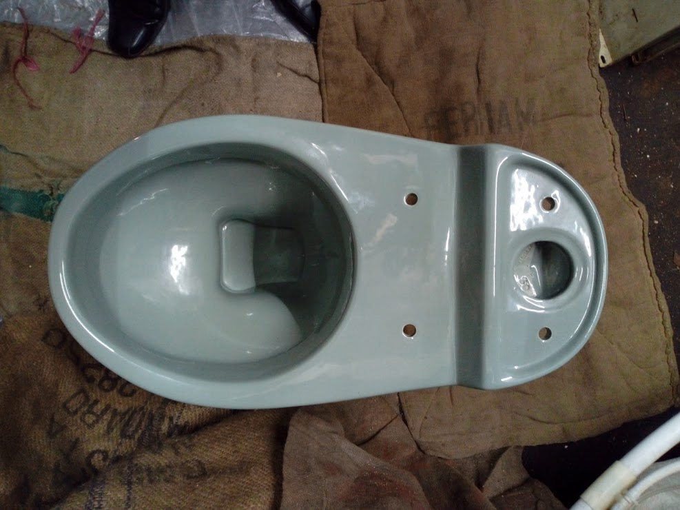 Wild Sage Colour Bathrooms UK. Toilets Basins Baths Bidets Trays